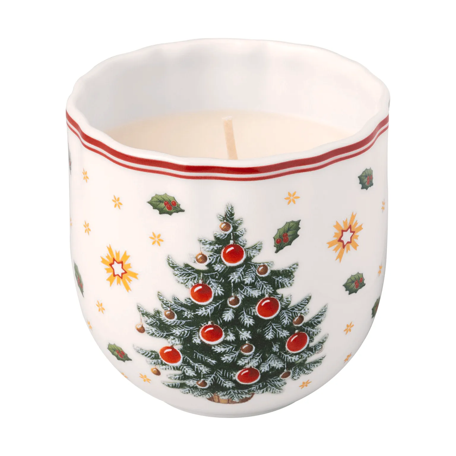 Toy's Delight tuoksukynttilä, Valkoinen-punainen, puu Villeroy & Boch