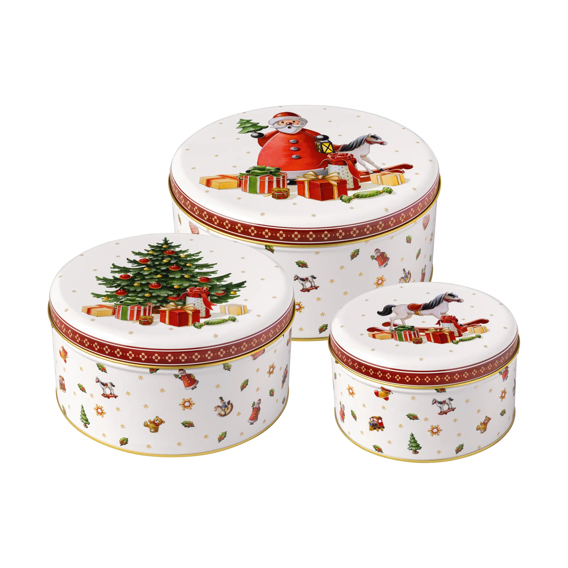 Winter Collage Accessories keksipurkki 3-pack, Valkoinen Villeroy & Boch
