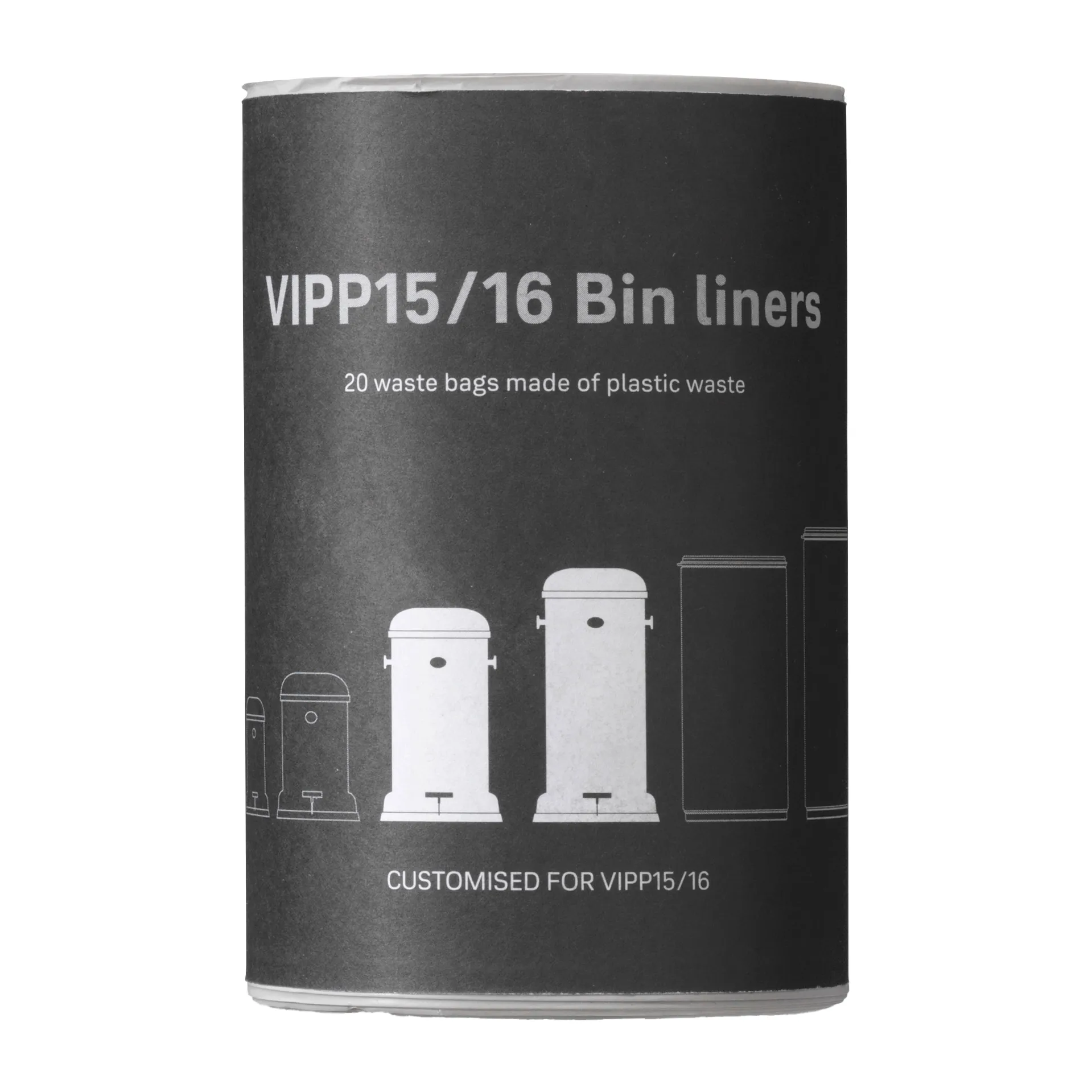 Vipp15/16 roskapussi 14-18 l, 20 pussia/pakkaus Vipp