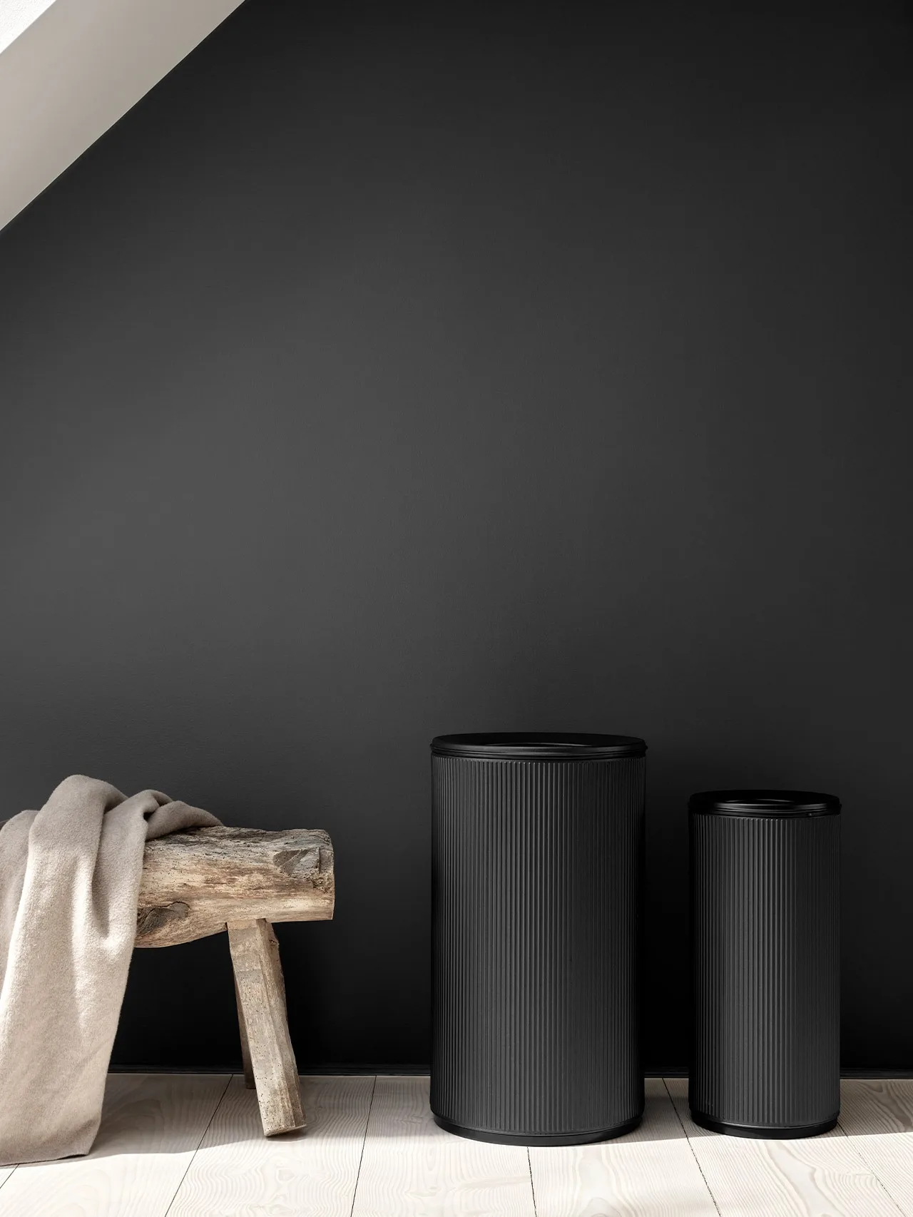 Vipp19 jäteastia reunalla 60 l, Black Vipp