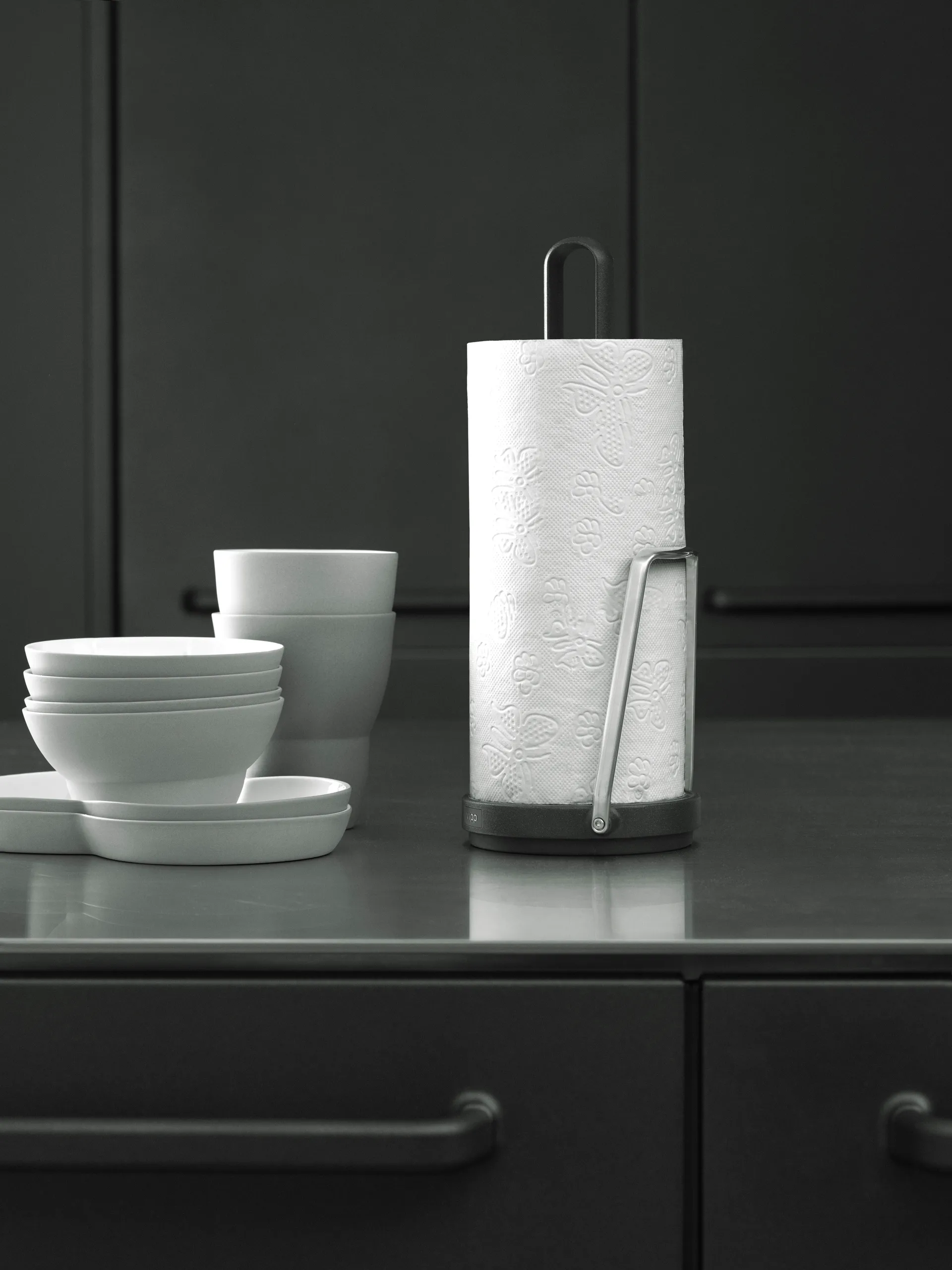 Vipp266 talouspaperiteline 30 cm, Black Vipp