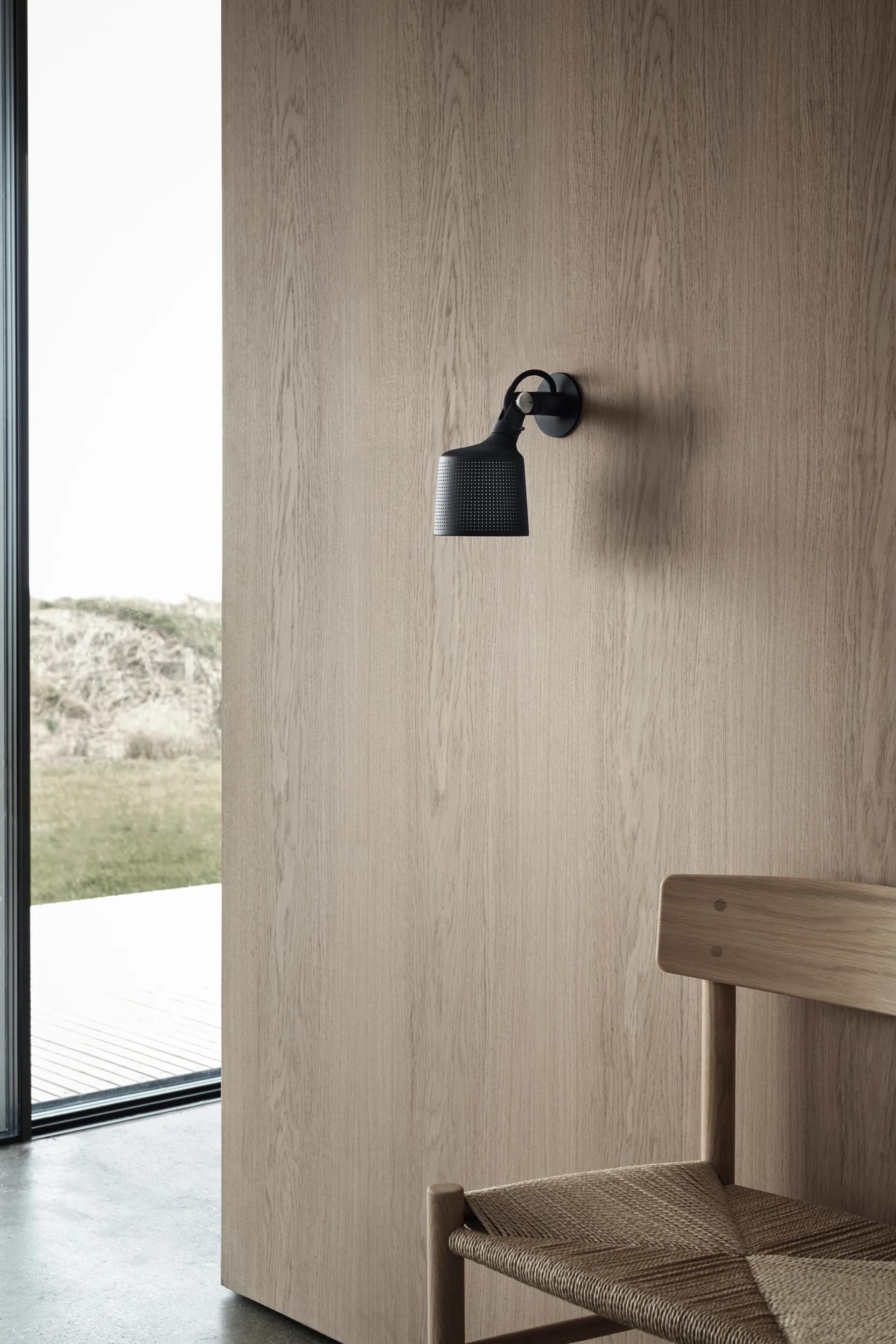 Vipp524 spotlight-seinälamppu, Black Vipp