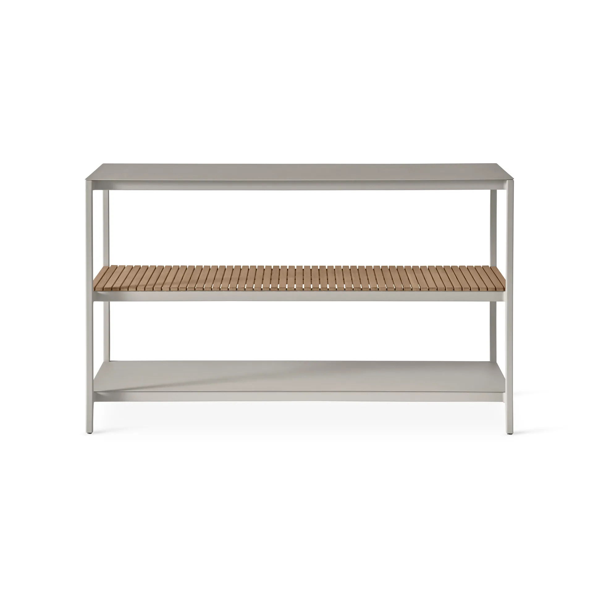 Vipp741 Open-Air keittiömoduuli large, Warm grey, 154x59x93 cm Vipp