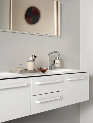 Vipp9 seinään asennettava saippuapumppu 400 ml - Beige - Vipp