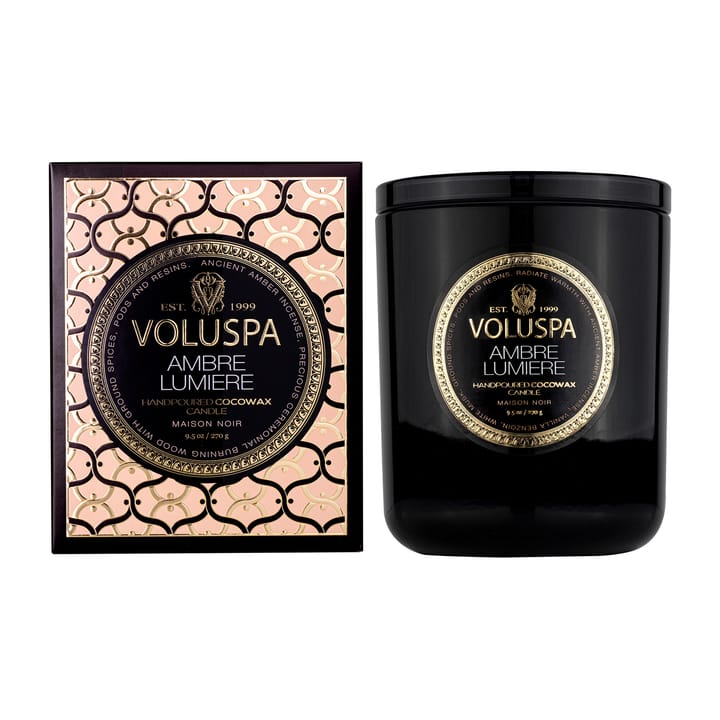 Classic Maison Noir tuoksukynttilä 60 tuntia - Ambre Lumiere - Voluspa