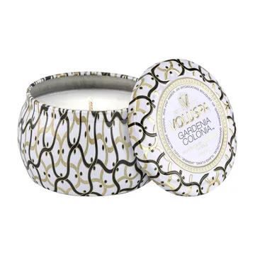 Maison Blanc Mini Tin tuoksukynttilä 25 tuntia - Gardenia Colonia - Voluspa
