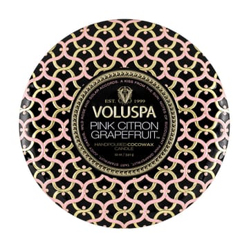 Maison Noir 3-wick Tin tuoksukynttilä 40 tuntia - Pink Citron Grapefruit - Voluspa