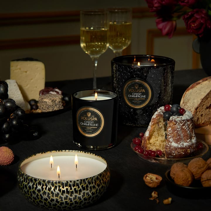 Maison Noir Luxe -tuoksukynttilä 80 tuntia, Crisp Champagne Voluspa