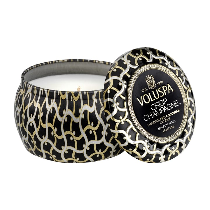 Maison Noir Mini Tin tuoksukynttilä 25 tuntia - Crisp Champagne - Voluspa