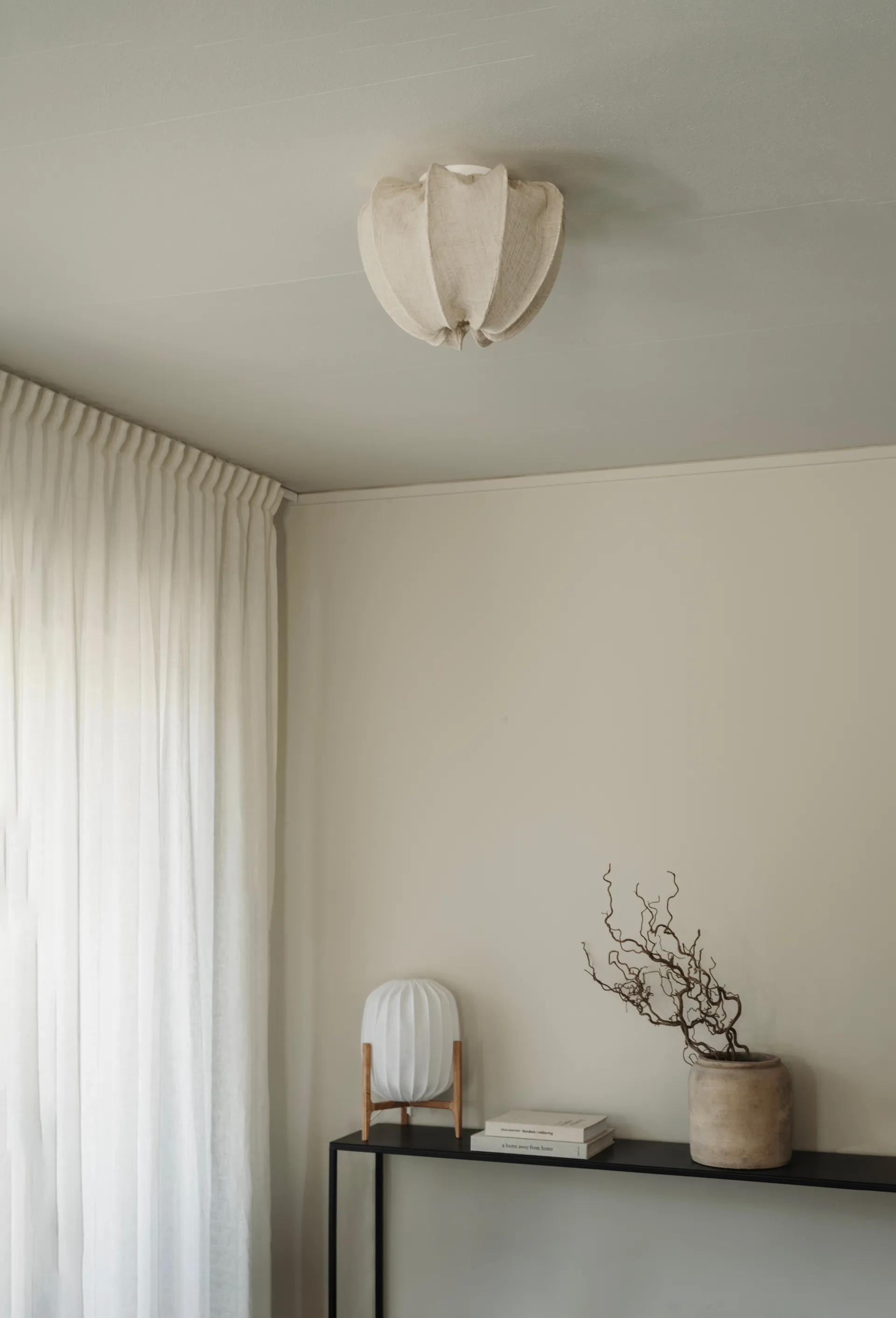 Anna plafond mini Ø30 cm, Natural liina Watt & Veke