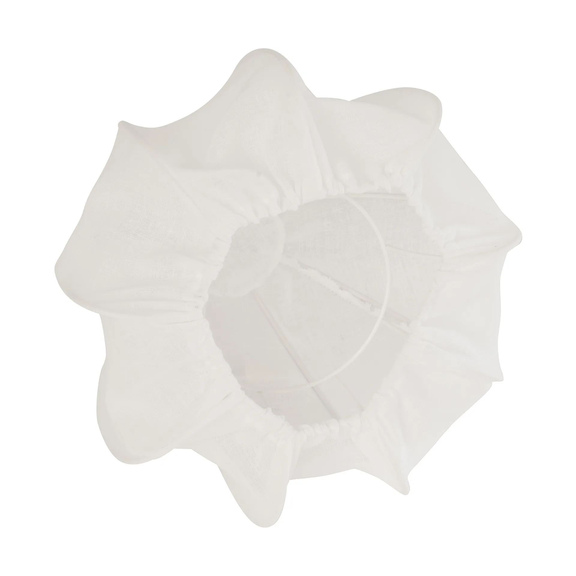 Anna plafond mini Ø30 cm, Valkoinen pellava Watt & Veke