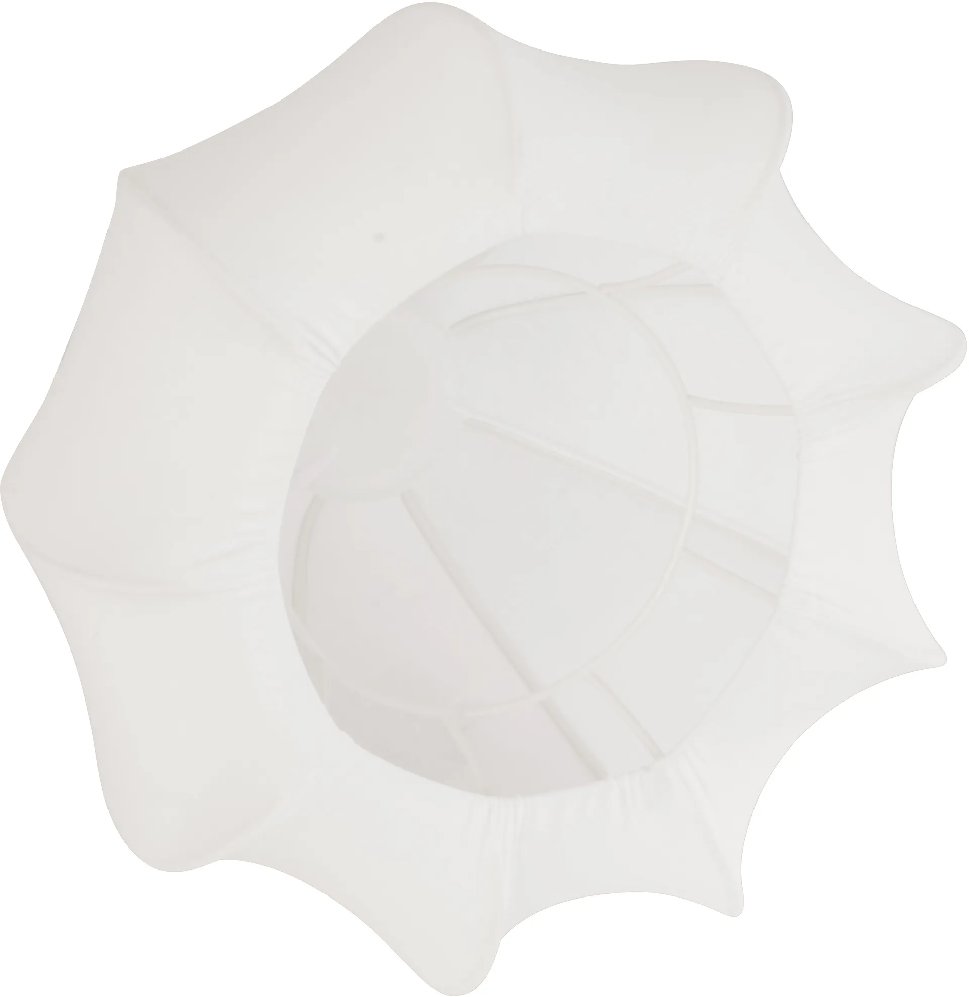 Anna plafond mini Ø30 cm, Valkoinen puuvilla Watt & Veke