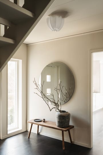 Anna plafond mini Ø30 cm - Valkoinen puuvilla - Watt & Veke