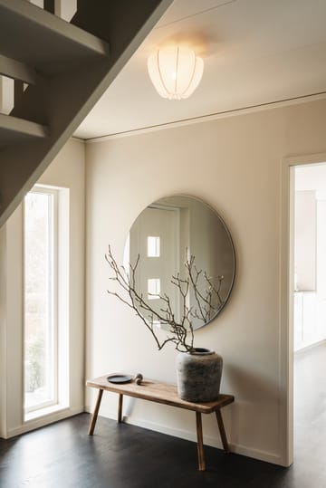 Anna plafond mini Ø30 cm - Valkoinen puuvilla - Watt & Veke