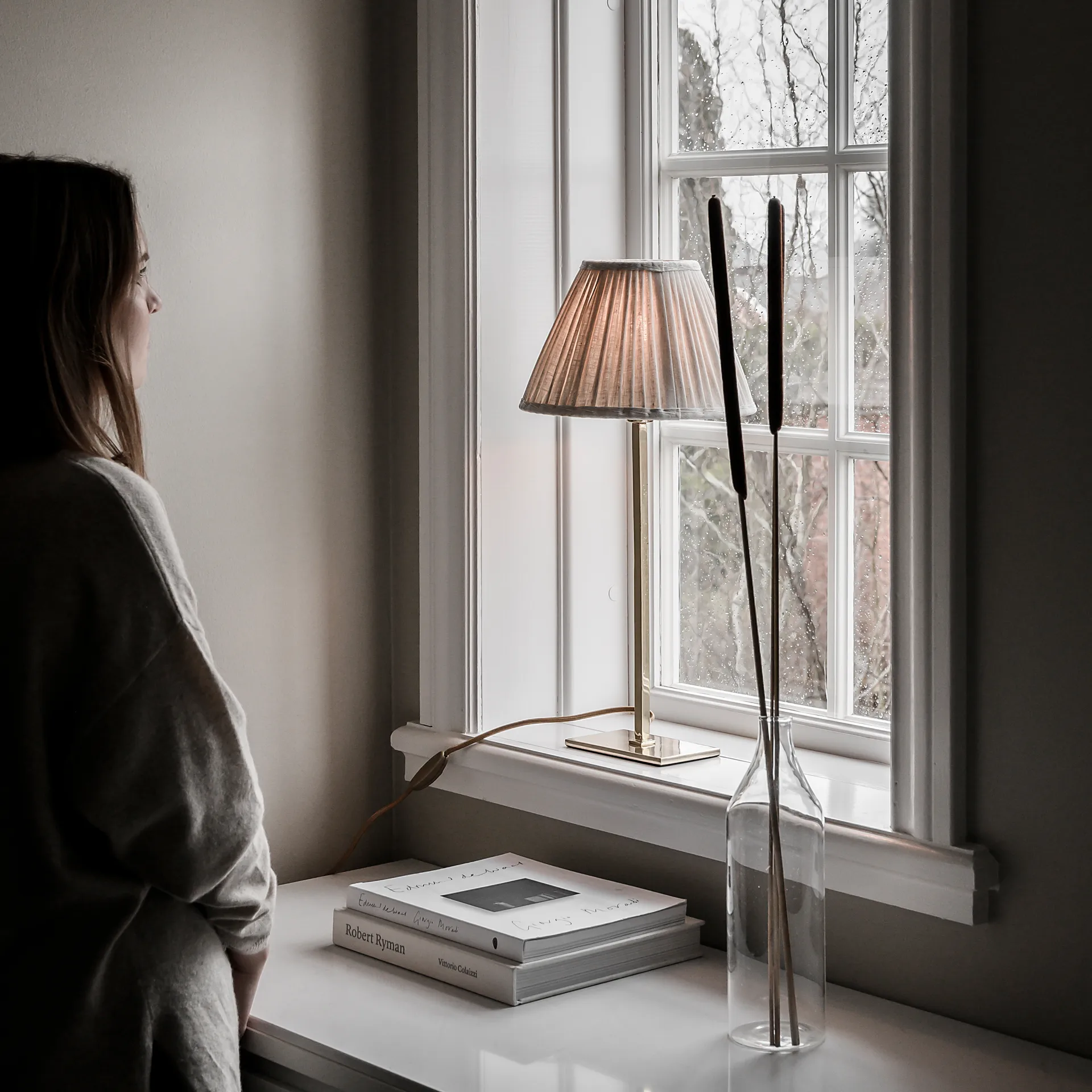 Ella lampunvarjostin Ø 26 cm, Luonnonvärinen Watt & Veke