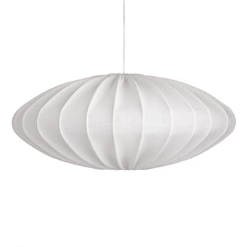 Ellipse lampunvarjostin 65 cm pellava - Valkoinen - Watt & Veke