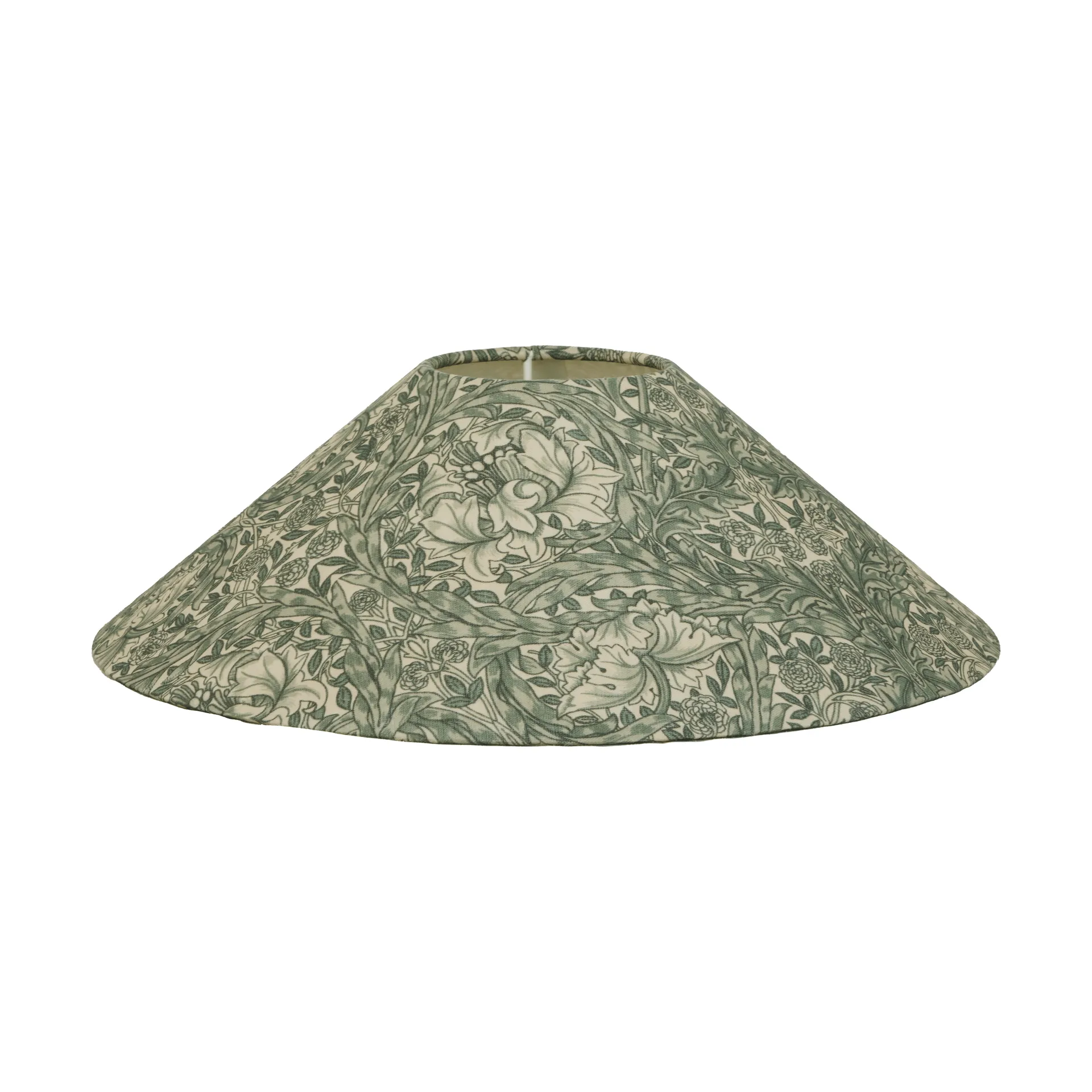 Watt & Veke Flat shade -lamppuvarjostin African marigold vihreä, Ø36x10 cm