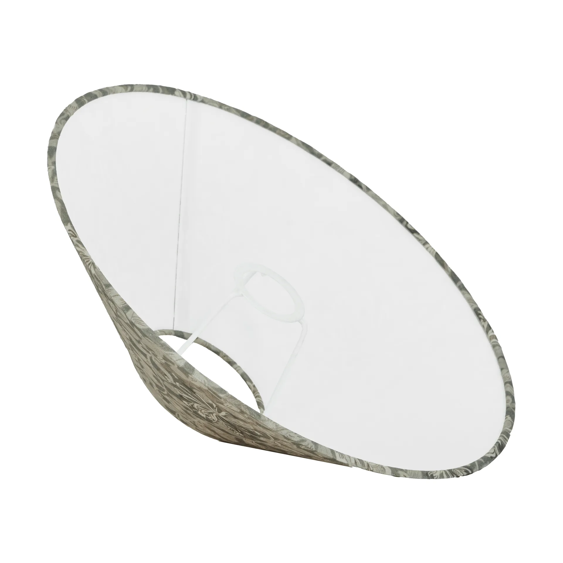 Flat shade -lamppuvarjostin, Honeysuckle beige, Ø36x10 cm Watt & Veke