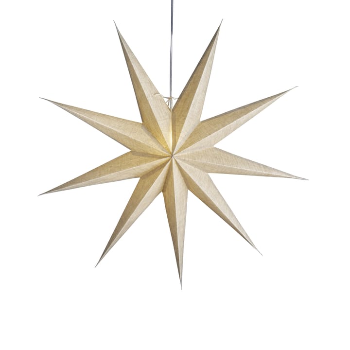 Lina adventtitähti Ø80 cm, Natural Watt & Veke