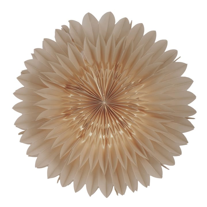 Lotus adventtitähti Ø44 cm, Beige Watt & Veke