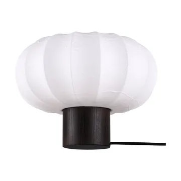 Lunari pöytälamppu - White–tumma saarni, Ø32x24 cm - Watt & Veke