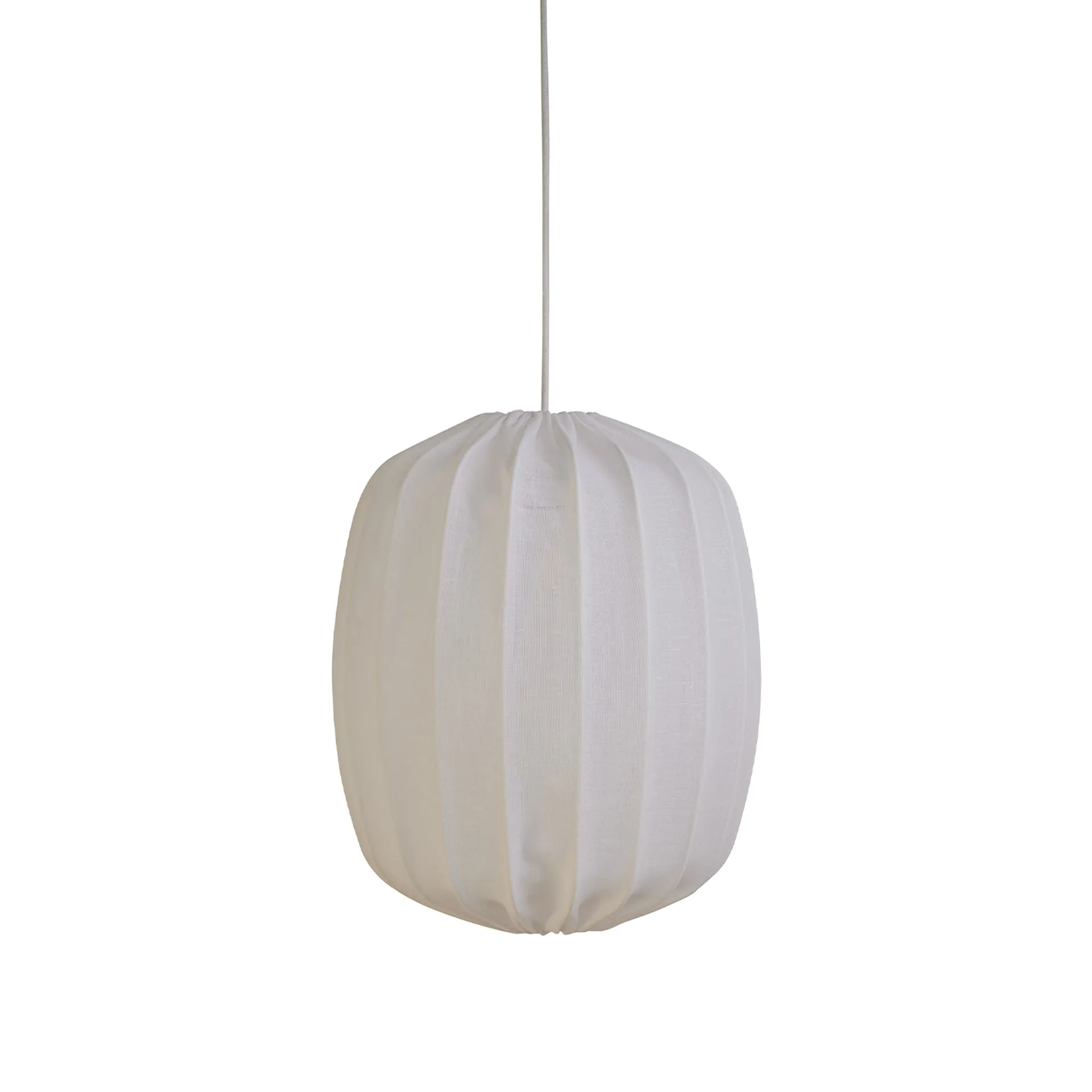 Prisma lampunvarjostin Ø 25 cm pellava, White Watt & Veke