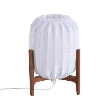 Prisma pöytälamppu - Dark ash-White, Mini Ø16×24,3 cm - Watt & Veke