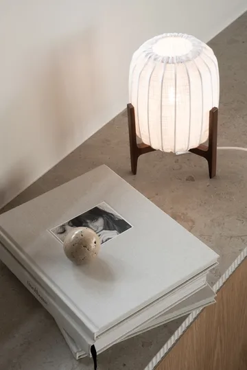 Prisma pöytälamppu - Dark ash-White, Mini Ø16×24,3 cm - Watt & Veke