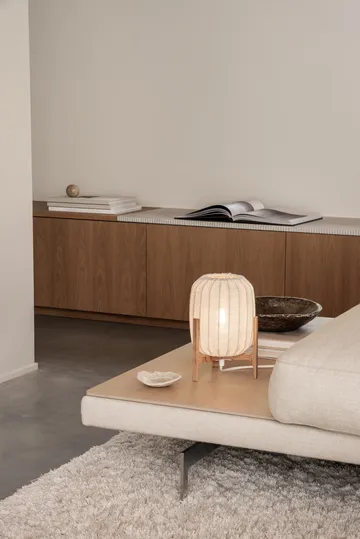 Prisma pöytälamppu - Oak-Natural, Mini Ø16×24,3 cm - Watt & Veke