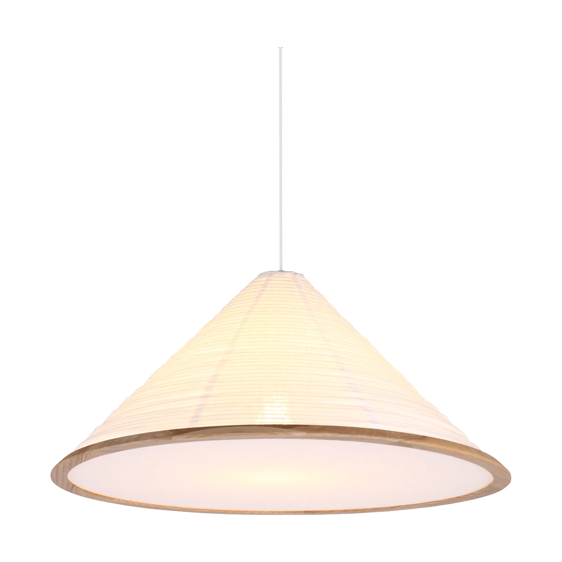 Shiro-riippuvalaisin, Valkoinen, Ø60x29 cm Watt & Veke