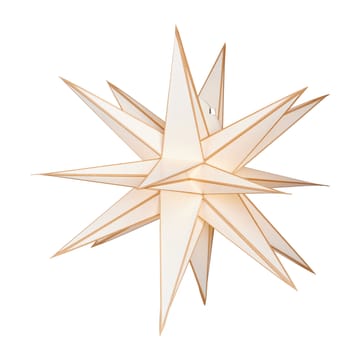 Sputnik joulutähti Ø60 cm - Valkoinen-kulta - Watt & Veke