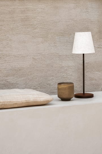 Tyra Pöytä kannettava pöytävalaisin Ø14 cm - Coffee - Watt & Veke