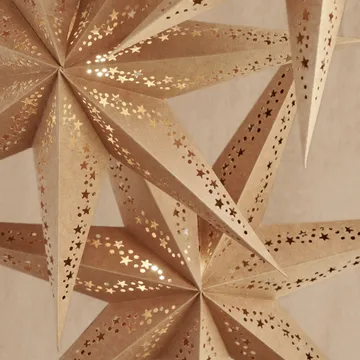 Vintergatan adventtitähti 60 cm - Luonnonvärinen - Watt & Veke