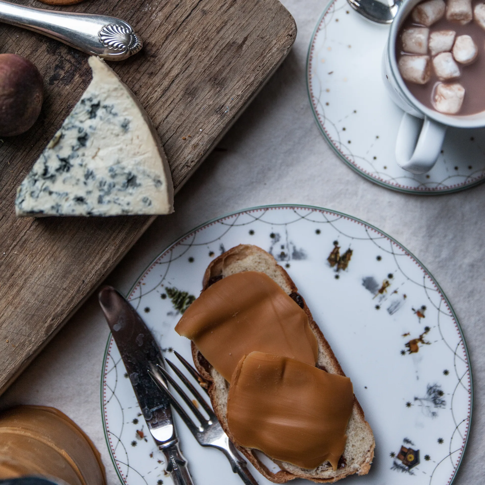 Julemorgen lautanen Ø20 cm 6-pakkaus Wik & Walsøe