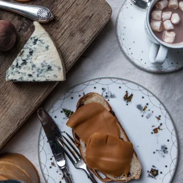 Julemorgen lautanen Ø20 cm 6-pakkaus - undefined - Wik & Walsøe