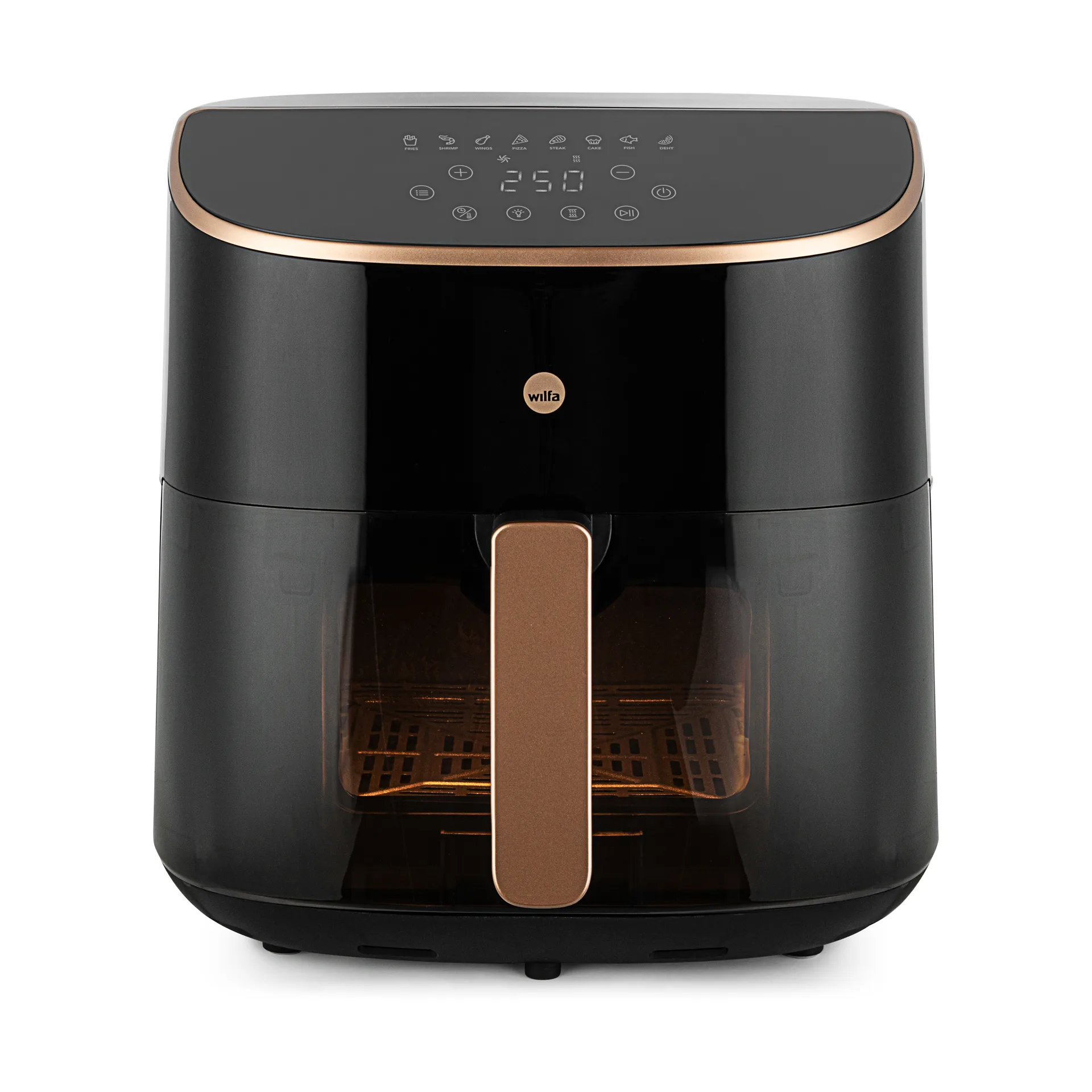 AFD-80 Split airfryer XL 8 L, Musta Wilfa