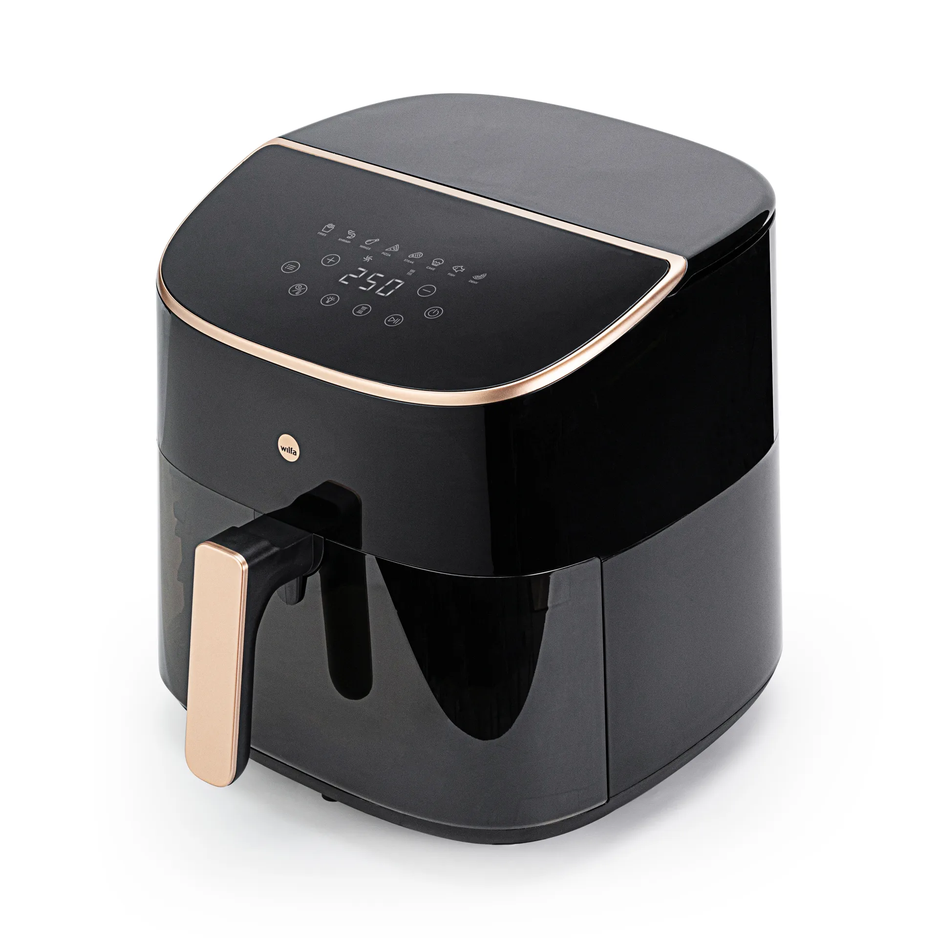 AFD-80 Split airfryer XL 8 L, Musta Wilfa