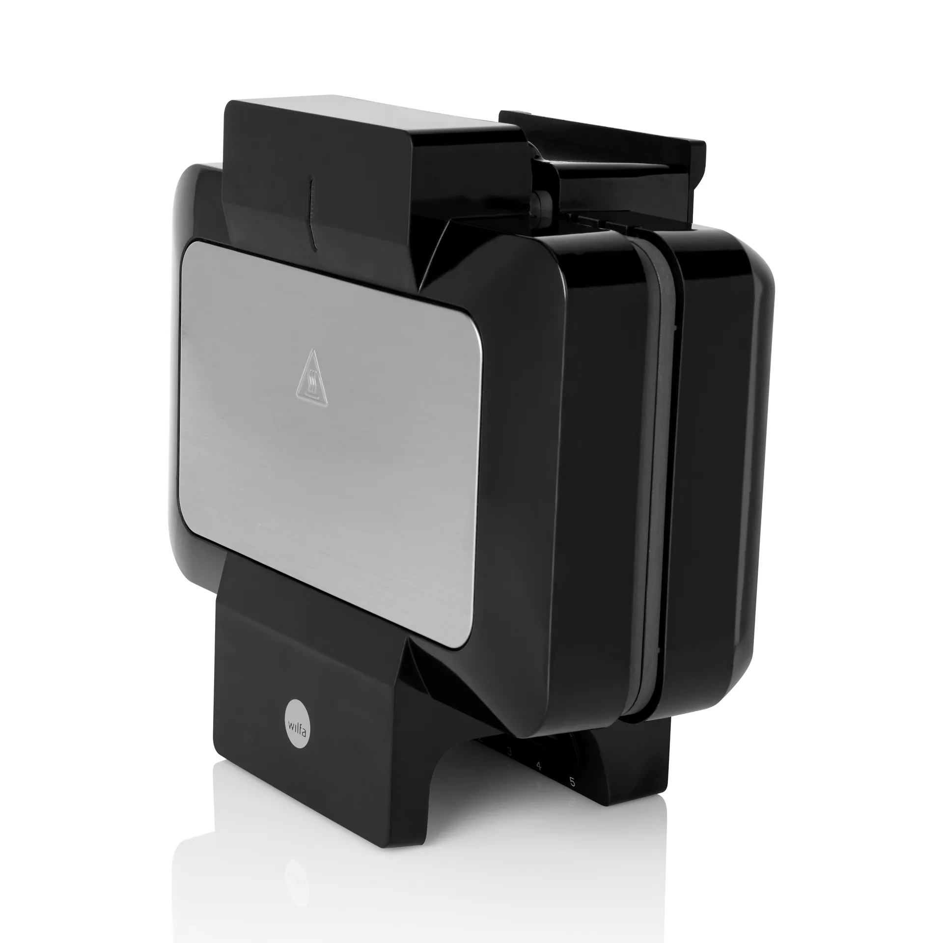 BW-1000B gaufres belgialainen vohvelirauta, Musta Wilfa