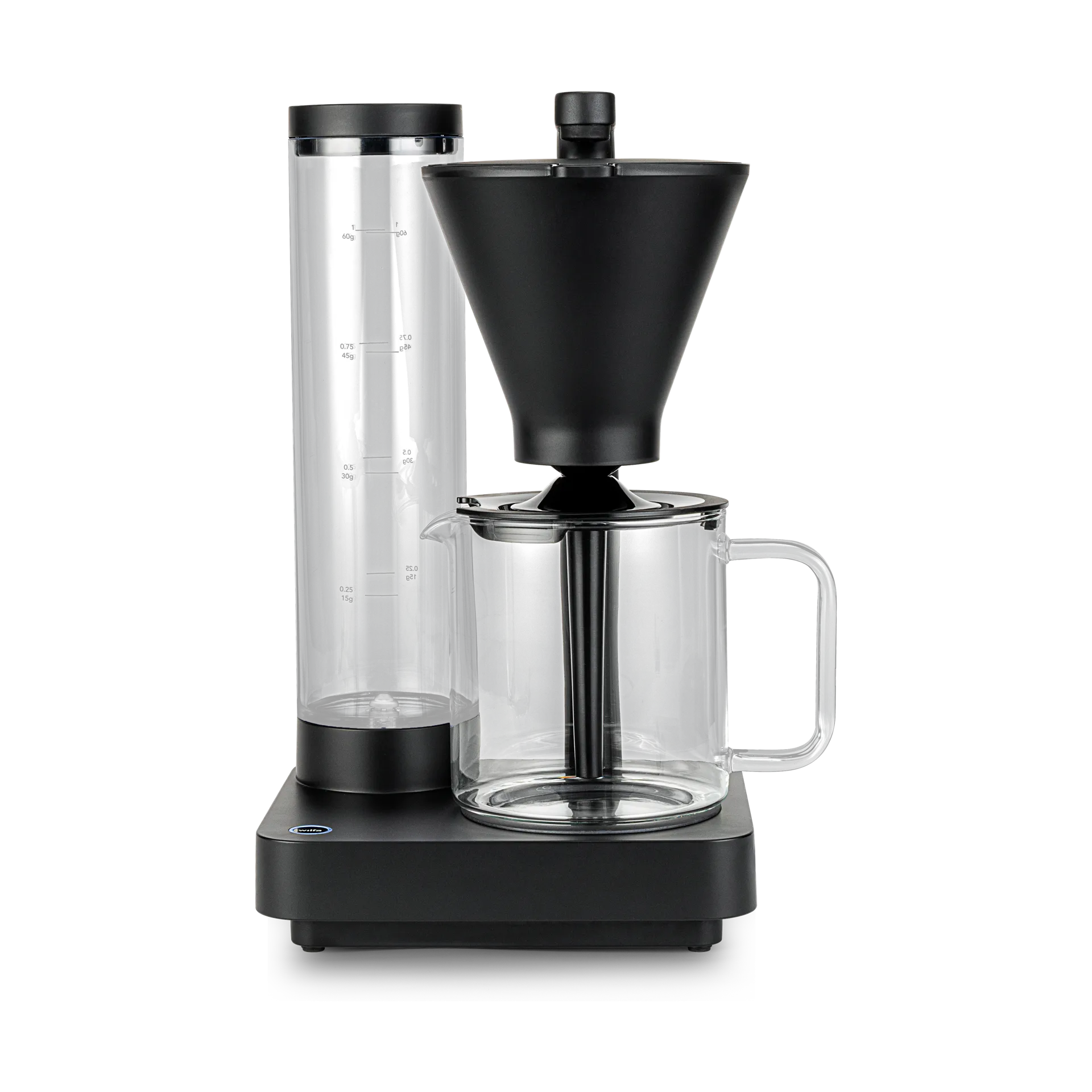 CM8B-A100 performance compact kahvinkeitin 1 L, Musta Wilfa
