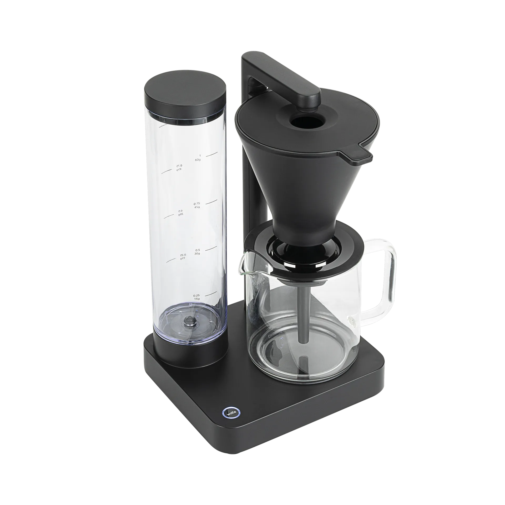 CM8B-A100 performance compact kahvinkeitin 1 L, Musta Wilfa