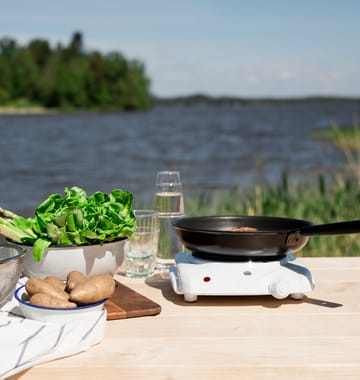 CP-1W cooktop yksittäinen keittolevy Ø18,5 cm - Valkoinen - Wilfa