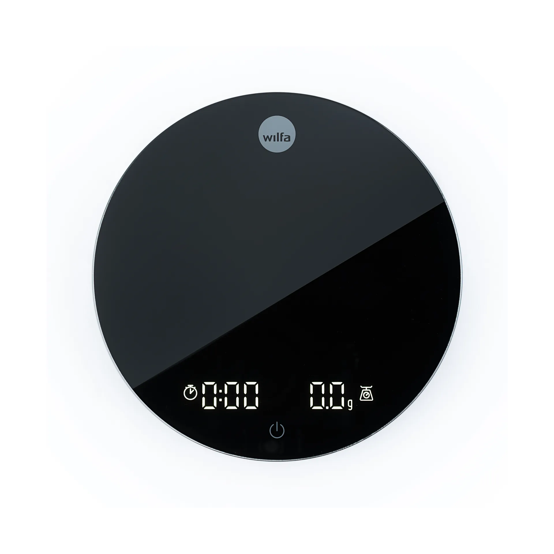 KS1B-T2 uni black keittiövaaka, Musta Wilfa
