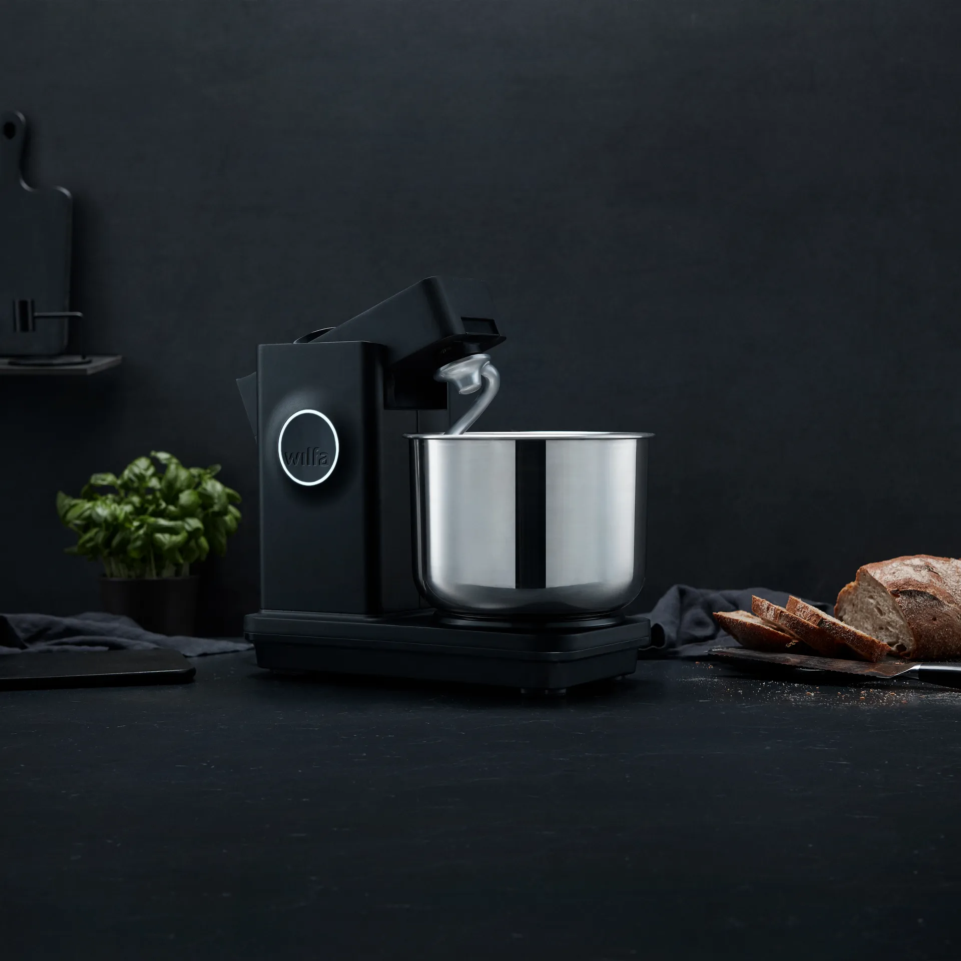 Probaker KM1B-70 keittiökone 7 L, Musta Wilfa