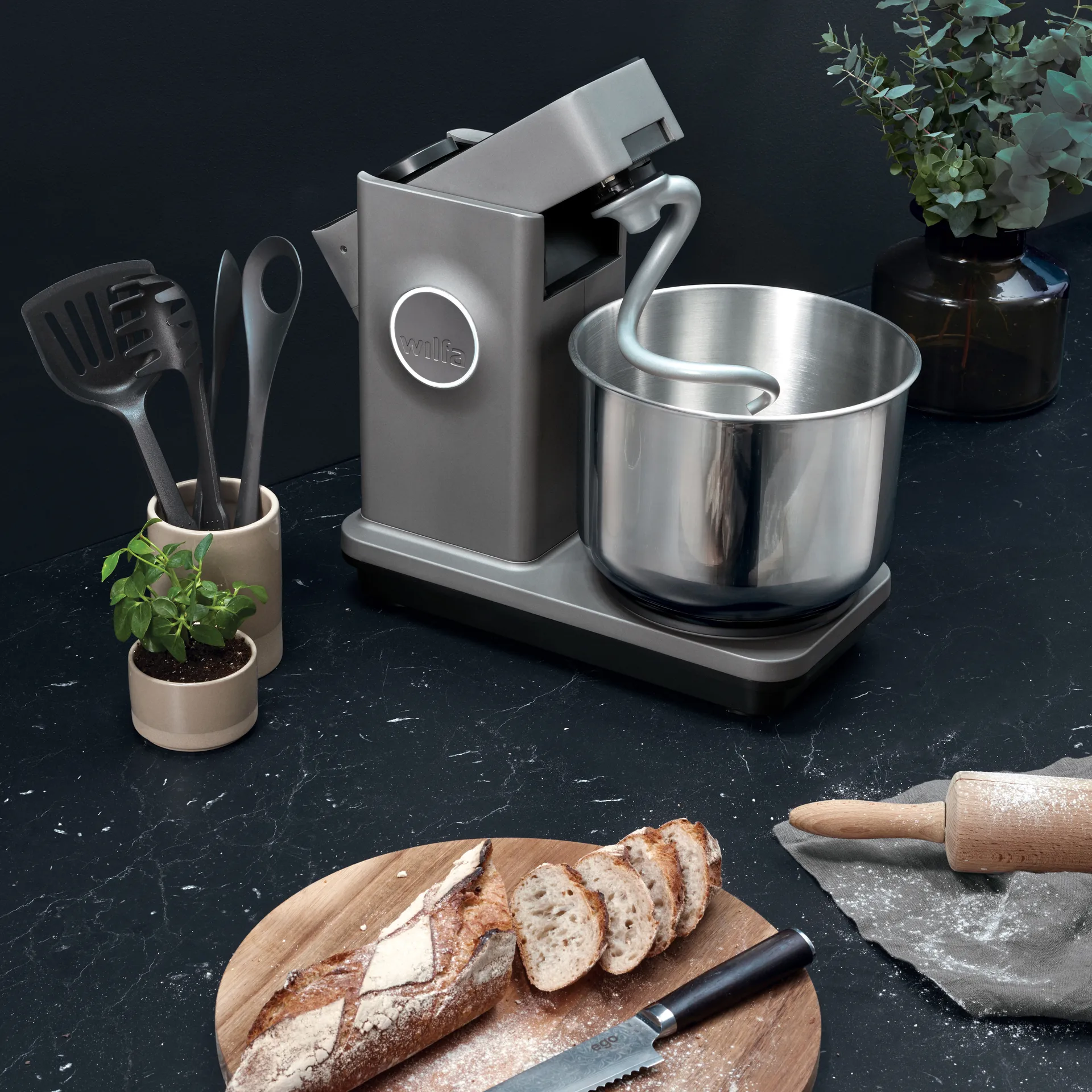 Probaker KM1GY-70 monitoimikone 7 L, Harmaa Wilfa