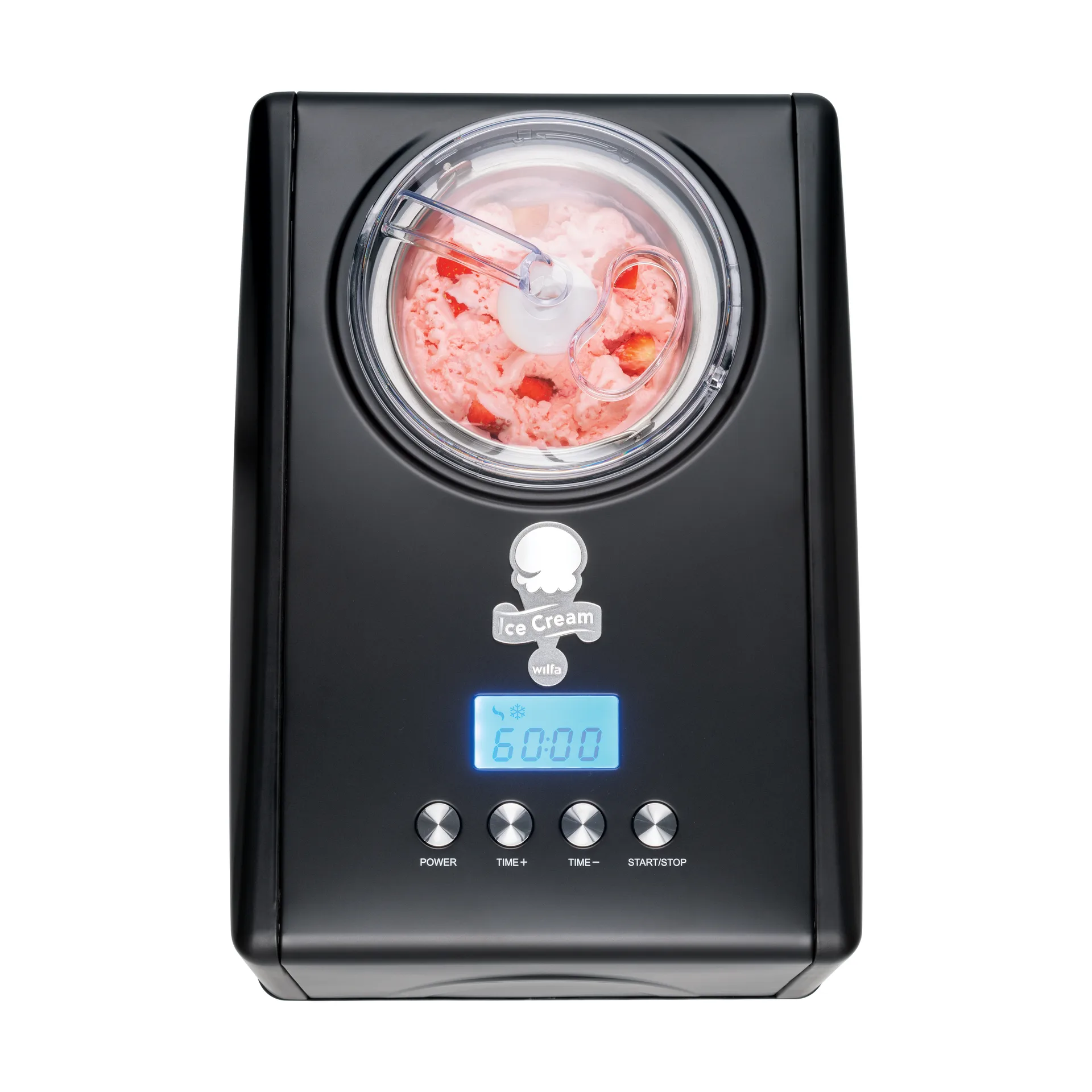 Vanilla jäätelökone 1,5 L, Musta Wilfa