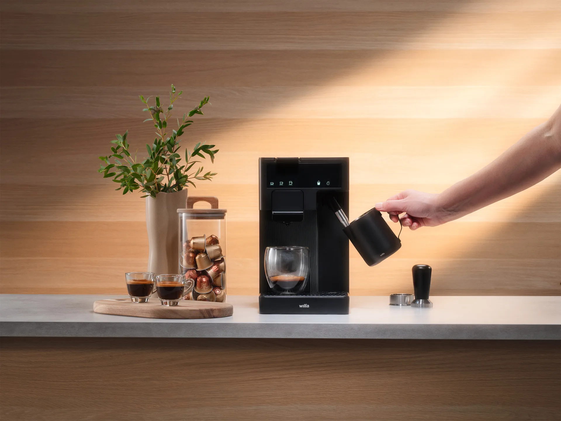 Volo MMA1T-TCM20 multi kahvinkeitin, Musta Wilfa