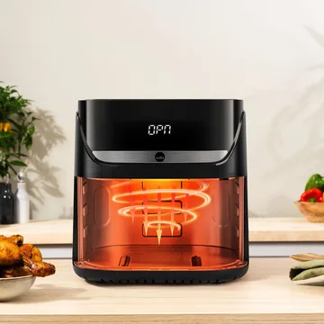 Wilfa AF5B-60P Crispier airfryer airfritteri - Musta, 6 l - Wilfa