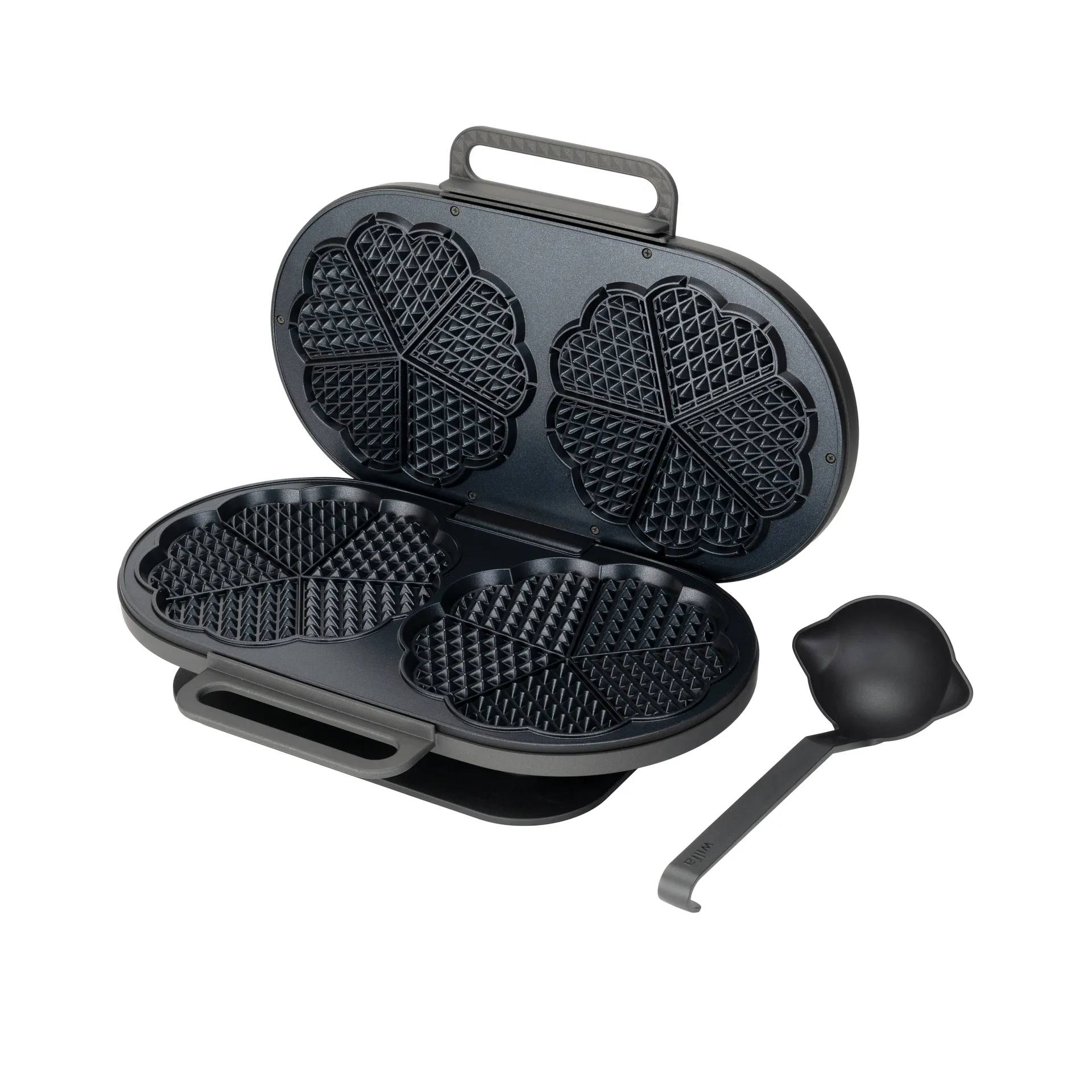 Wilfa Joy vohvelirauta, tupla, Musta, 1500 W Wilfa