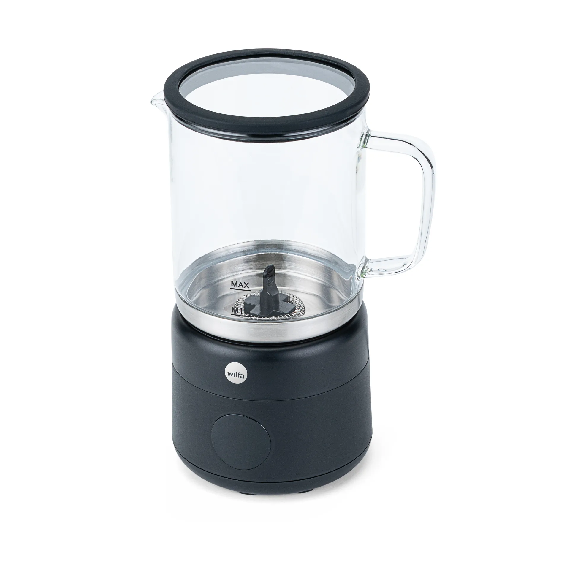 Wilfa Silky MF1B-250 maitovaahdotin, Musta Wilfa