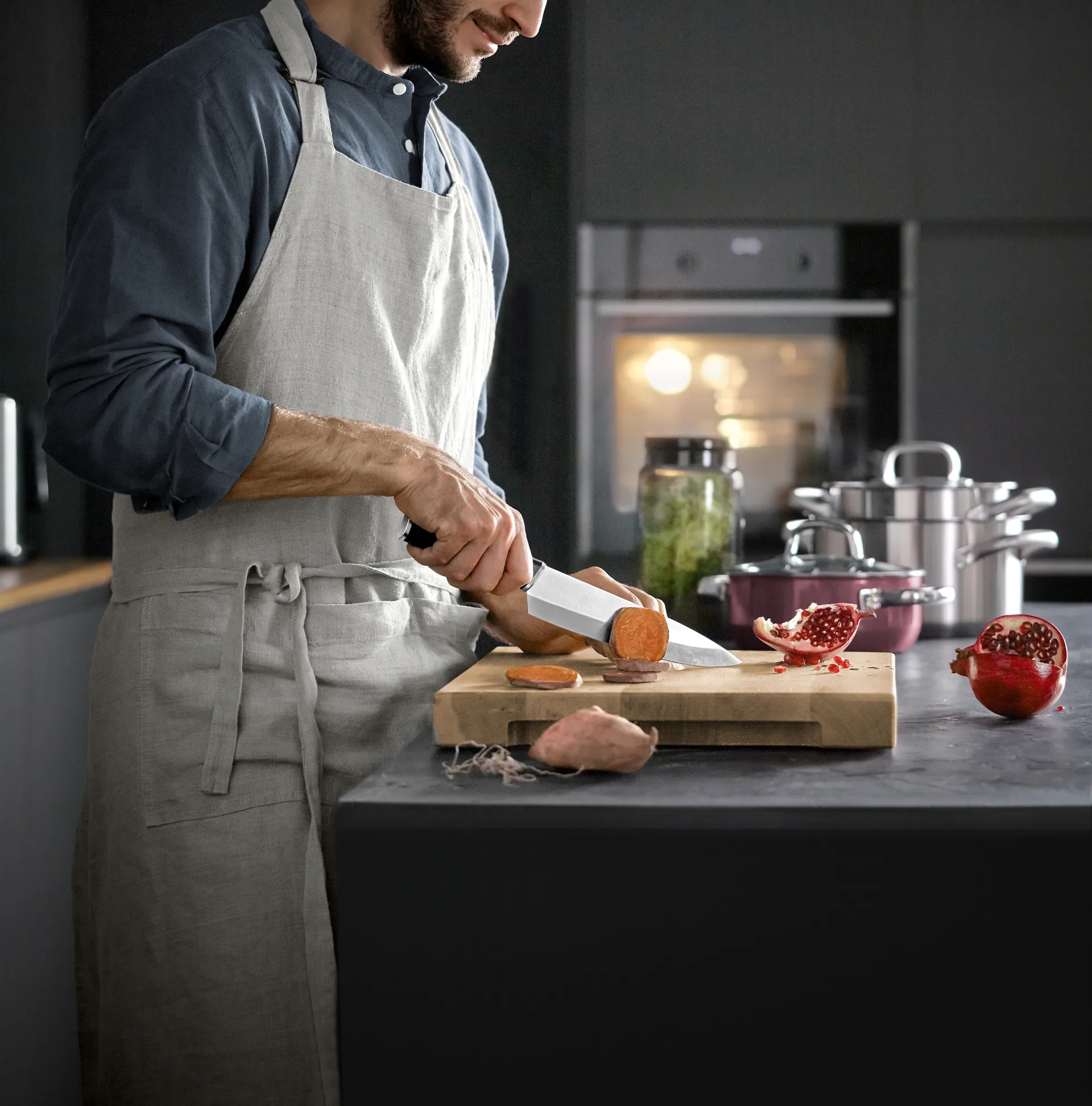 Kineo kokkiveitsi cromargan, 20 cm WMF